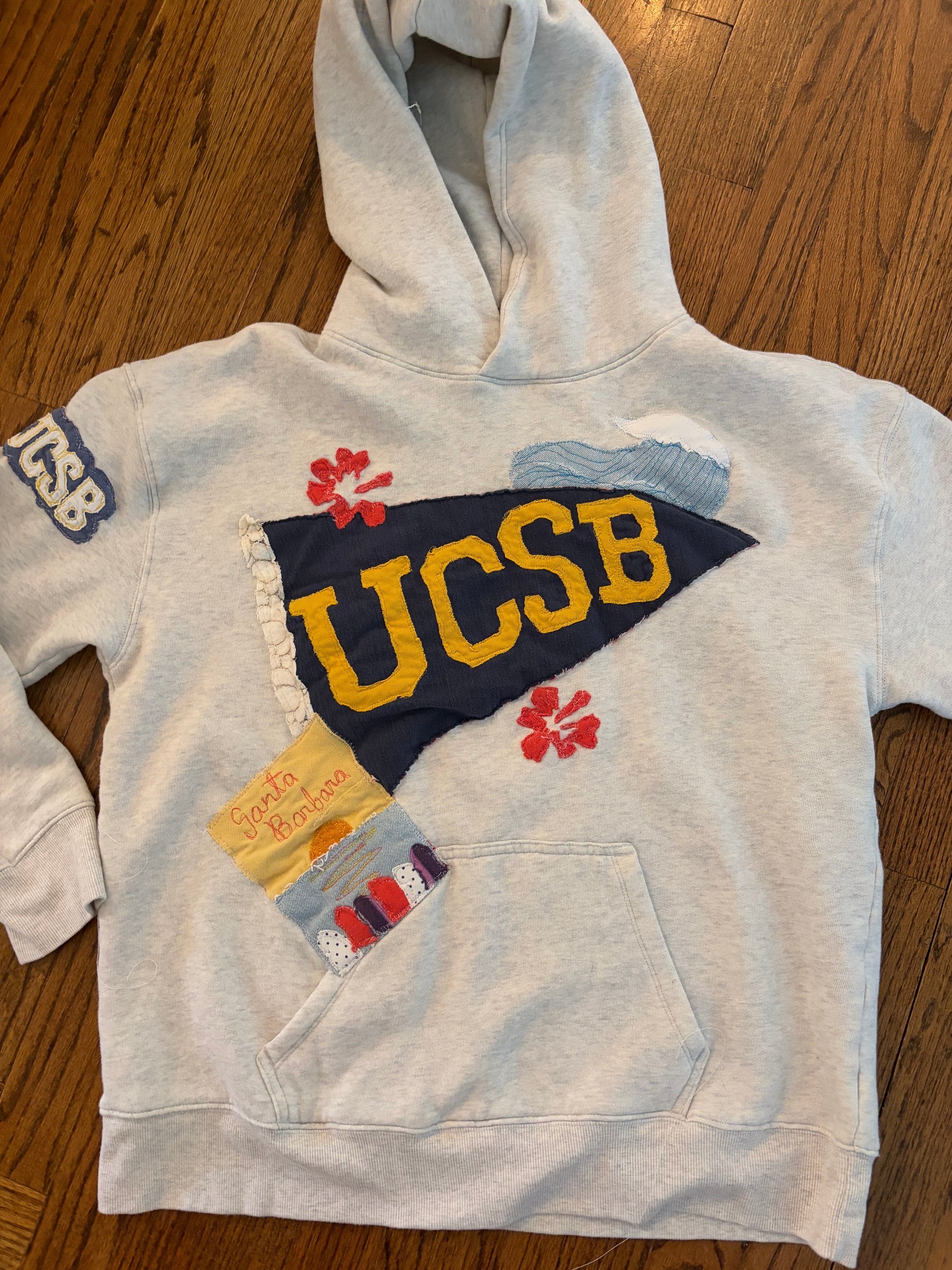 Custom UCSB college hoodie