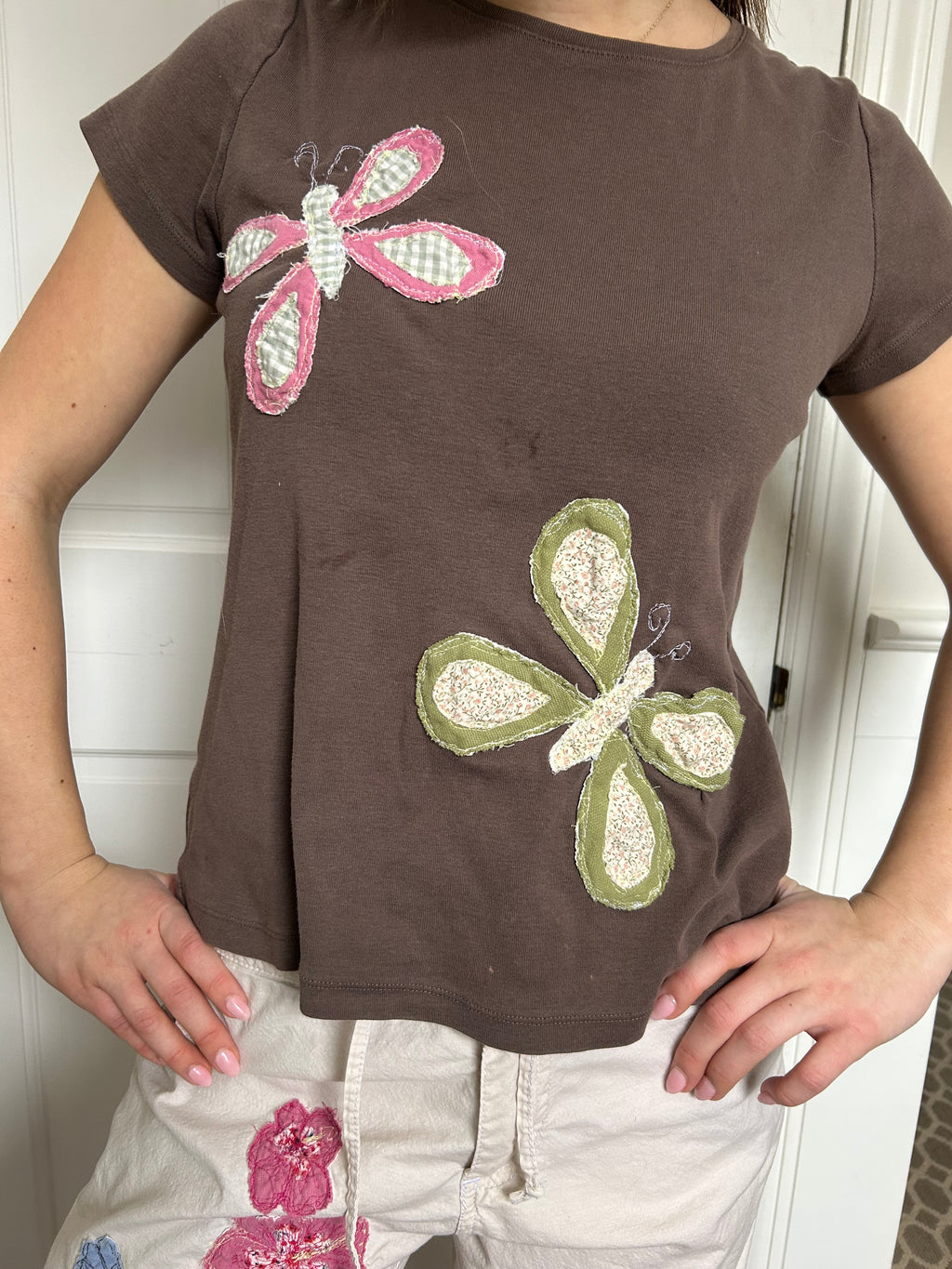 Reworked Butterfly T-shirt