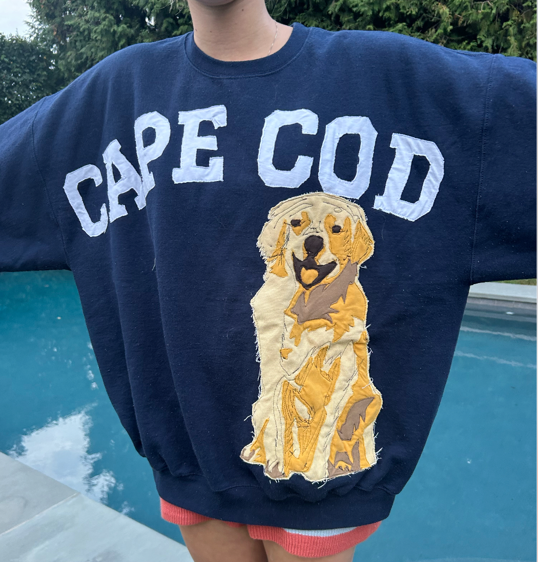 Cape Cod x Golden Retriever Crewneck