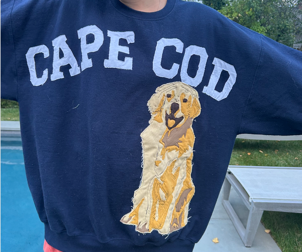 Cape Cod x Golden Retriever Crewneck
