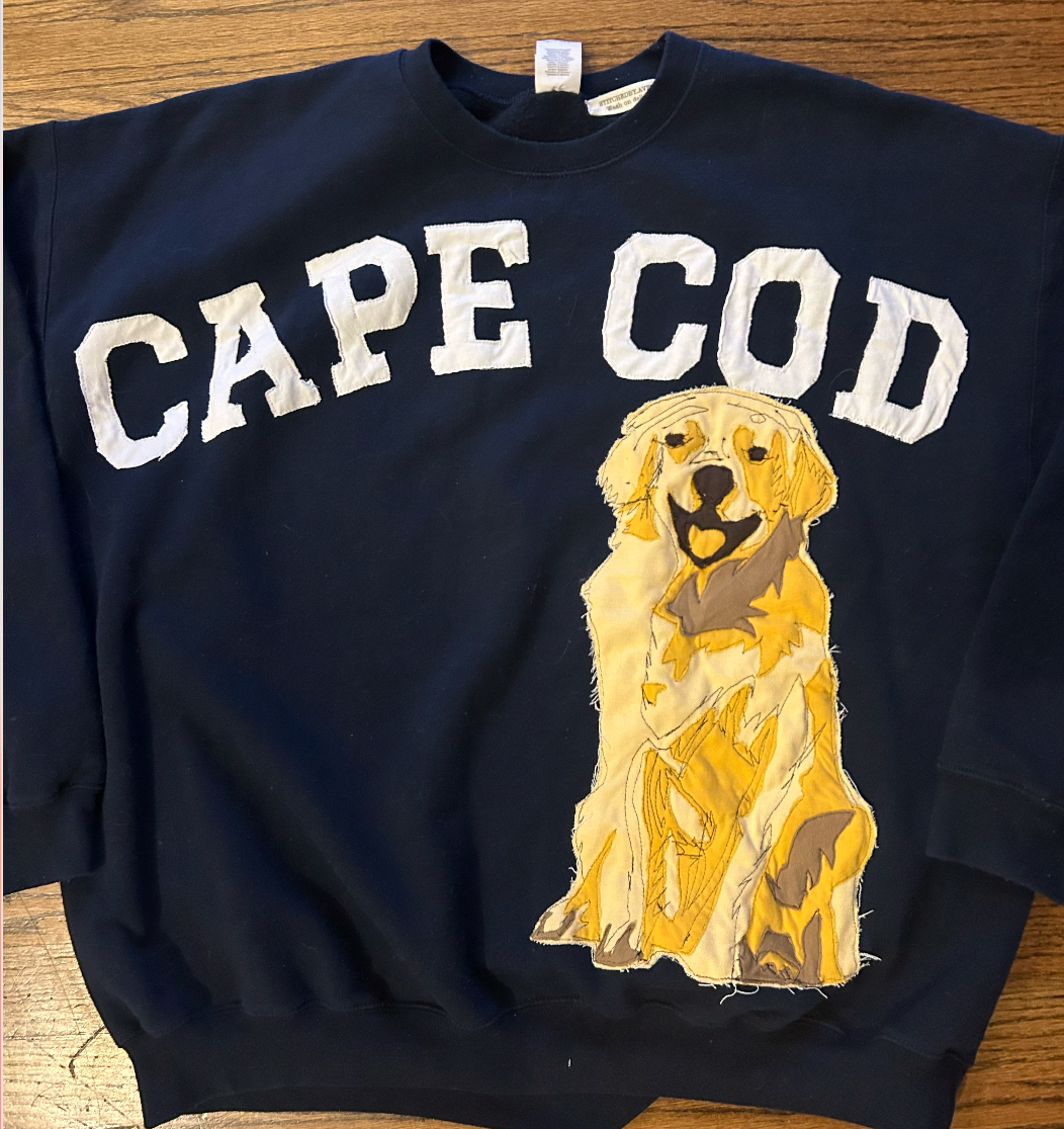Cape Cod x Golden Retriever Crewneck