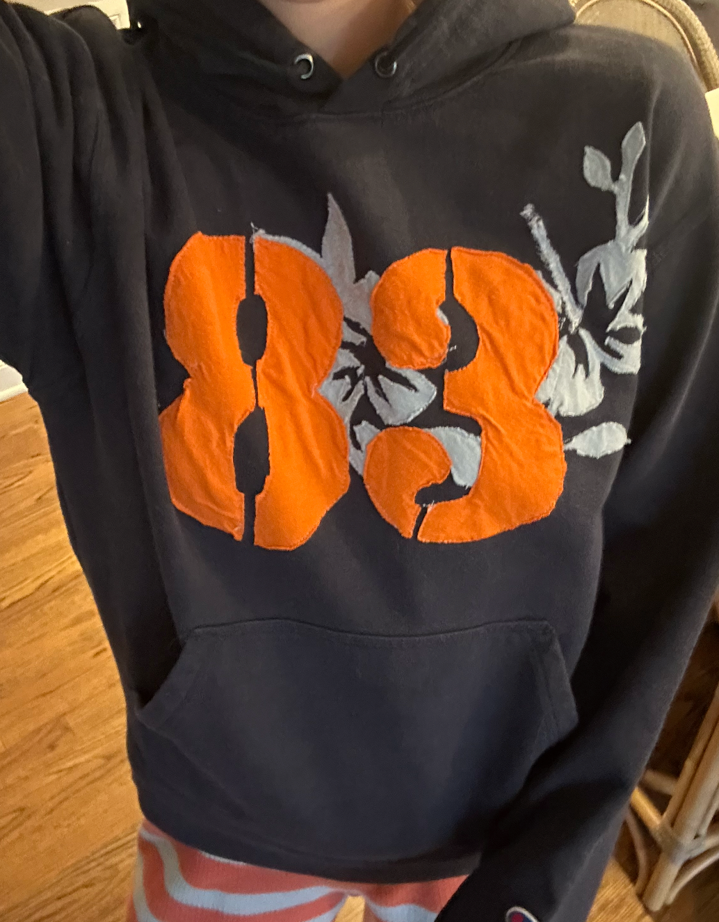 83 Patchwork Hoodie