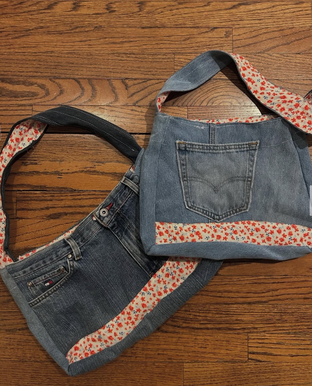Reworked Denim Bag