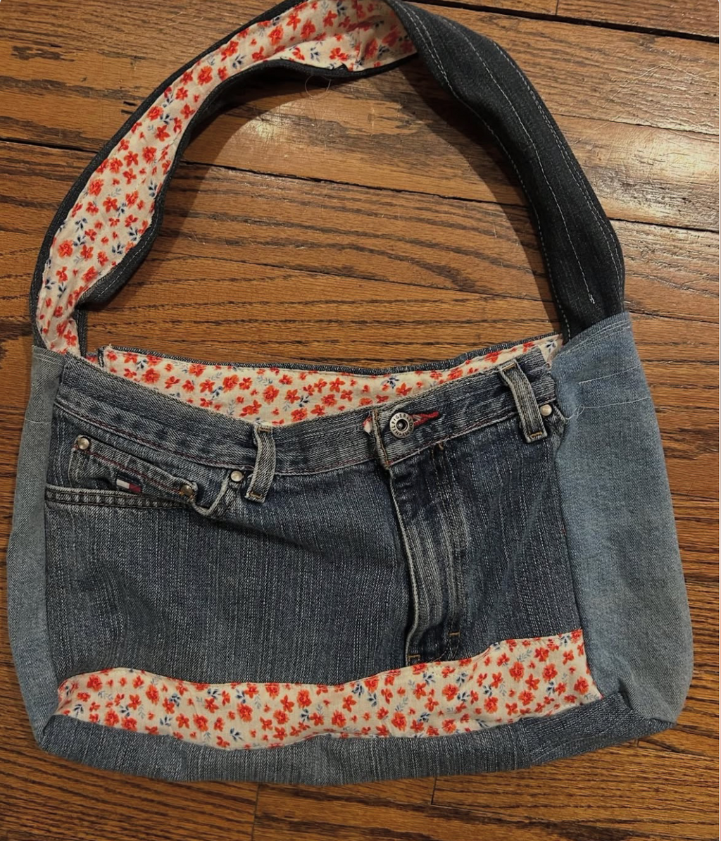 Reworked Denim Bag