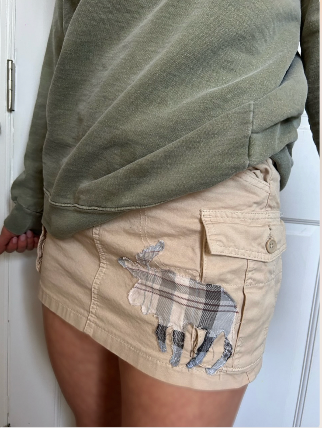 Moose Mini Cargo Skirt