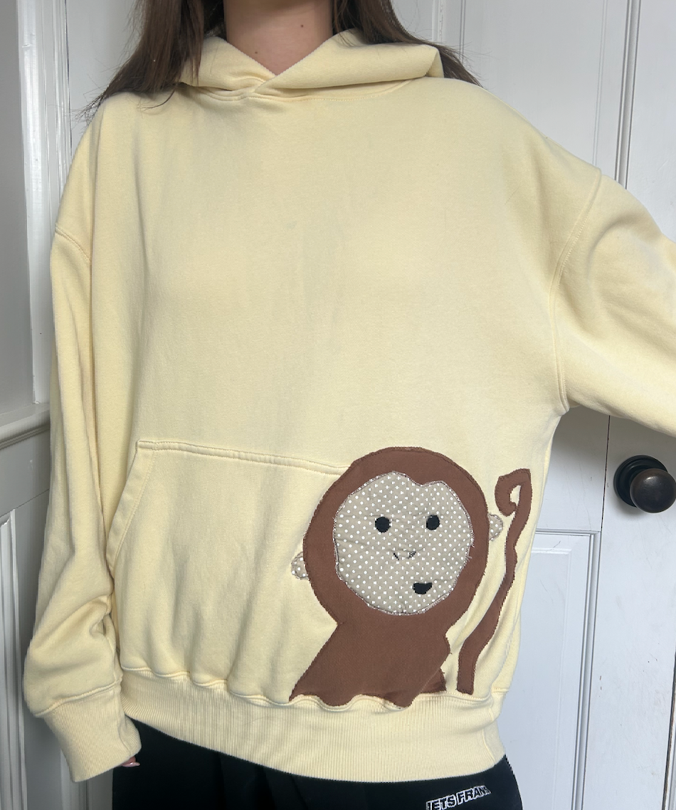 Yellow Monkey Hoodie