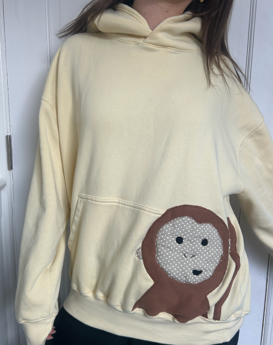 Yellow Monkey Hoodie