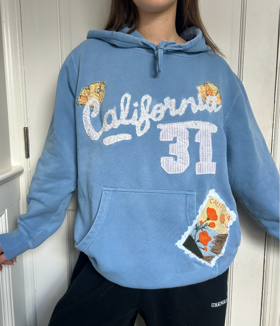 California Blue Hoodie