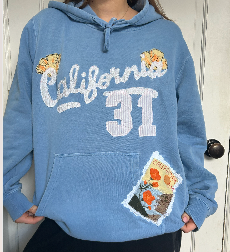 California Blue Hoodie