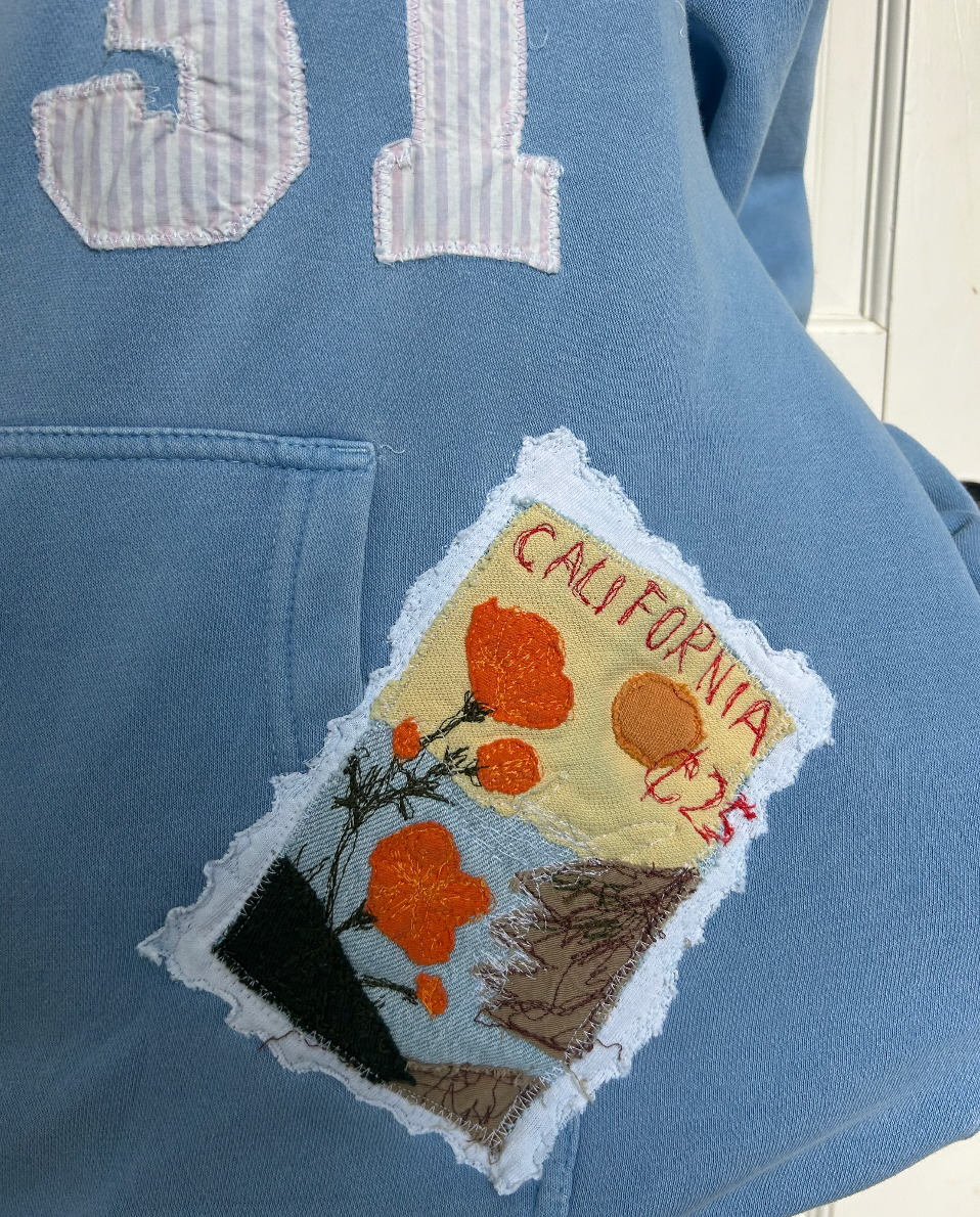 California Blue Hoodie