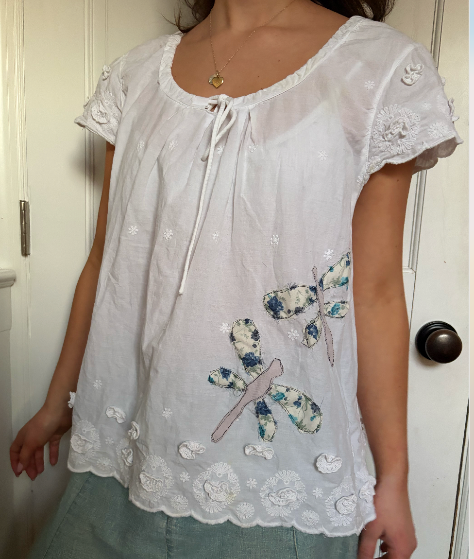 White Dragonfly Top