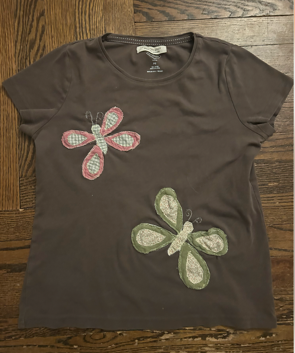 Reworked Butterfly T-shirt