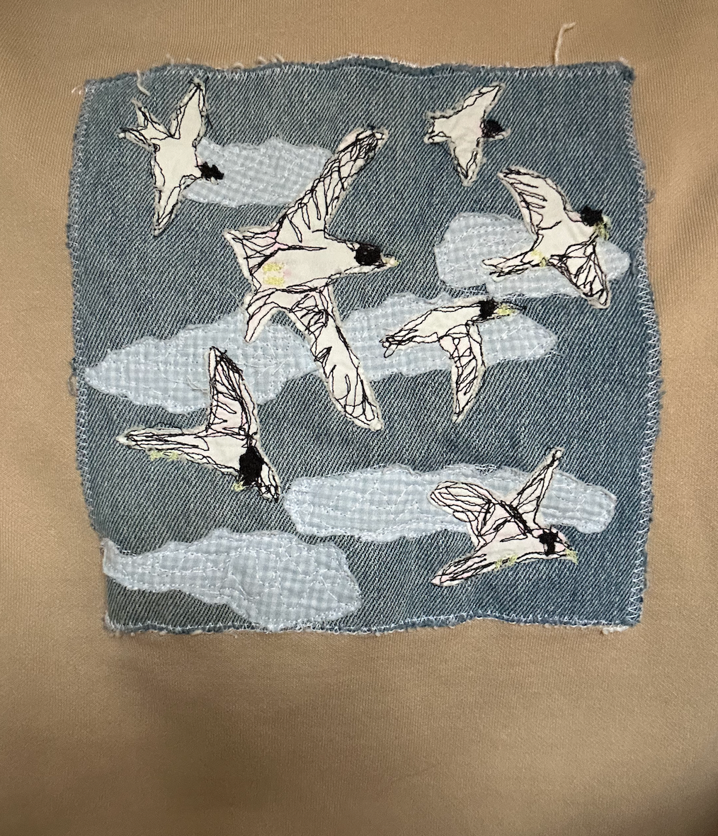 Seagulls Tan Hoodie
